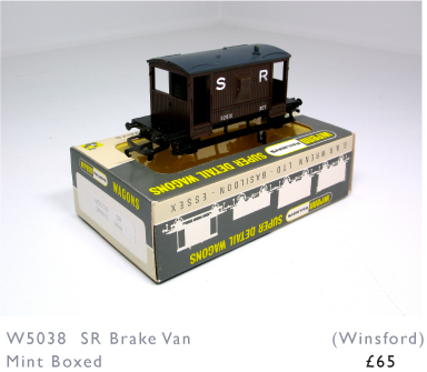 Wrenn Winsford W5038 SR Brake Van